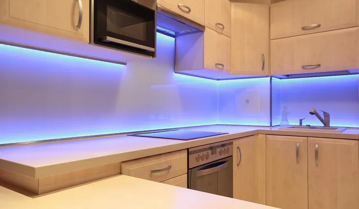 Kitchen Set dengan Lampu LED