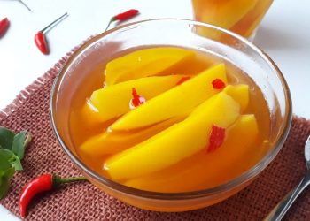 Resep Asinan Mangga Pedas Manis Yang Enak